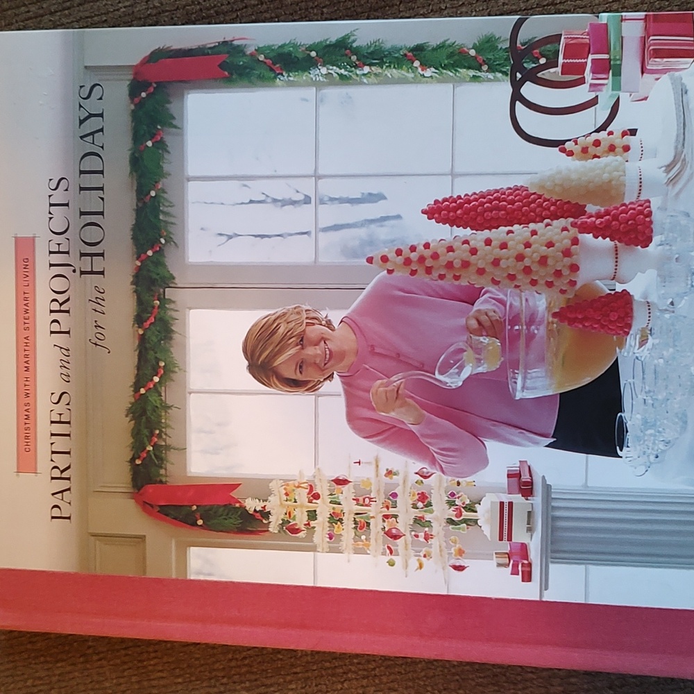 Martha Stewart Living Parties and Projects for the Holidays Hardcover Book